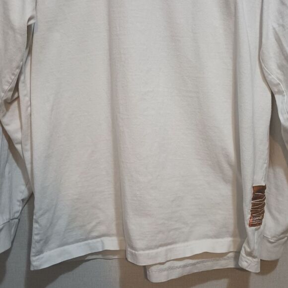 Vintage FUBU Platinum Shirt Large Fat Albert, Y2K Very Distressed Long Sleeve - Picture 5 of 13